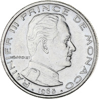 Monnaie, Monaco, Rainier III, 1/2 Franc, 1965, SUP, Nickel, KM:145 - 1960-2001 Nouveaux Francs