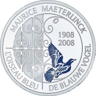 Belgique, Albert II, 10 Euro, L'Oiseau Bleu, 2008, Bruxelles, BE, Colorisée - Belgio