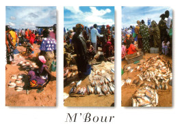 18035 Scène De Marché à M'BOUR   SENEGAL    (2 Scans) - Sénégal