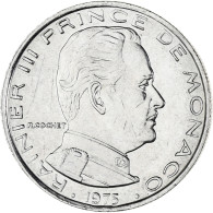Monnaie, Monaco, Rainier III, Franc, 1975, SUP, Nickel, Gadoury:MC 150, KM:140 - 1960-2001 Nouveaux Francs