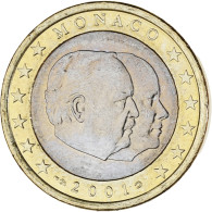 Monaco, Rainier III, Euro, 2001, Paris, SPL, Bimétallique, KM:173 - Monaco