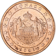 Monaco, Rainier III, Euro Cent, 2001, Paris, SPL, Cuivre Plaqué Acier, KM:167 - Monaco