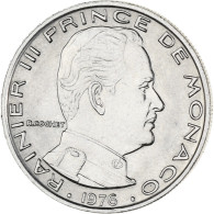 Monnaie, Monaco, Rainier III, Franc, 1976, SUP, Nickel, Gadoury:MC 150, KM:140 - 1960-2001 Nouveaux Francs