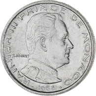 Monnaie, Monaco, Rainier III, 1/2 Franc, 1965, SUP, Nickel, KM:145 - 1960-2001 Nouveaux Francs