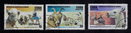 CUBA 2006 SCOTT 4642-4644 CANCELLED - Used Stamps