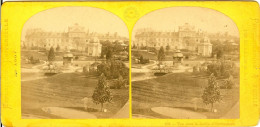 PHOTO STEREOSCOPIQUE EXPOSITION UNIVERSELLE PARIS 1867 LE JARDIN D HORTICULTURE PHOTOGRAPHIE PUBLIEE PAR LEON ET LEVY - Photos Stéréoscopiques