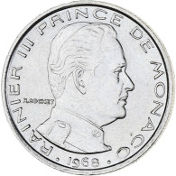 Monaco, Rainier III, Franc, 1968, SUP+, Nickel, Gadoury:MC 150, KM:140 - 1960-2001 Nouveaux Francs