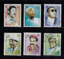 CUBA 2007 SCOTT 4710-4715 CANCELLED - Used Stamps