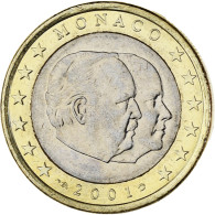 Monaco, Rainier III, Euro, 2001, Paris, SPL, Bimétallique, Gadoury:MC178 - Monaco