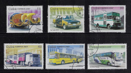CUBA 2007 SCOTT 4738-4743 CANCELLED - Used Stamps