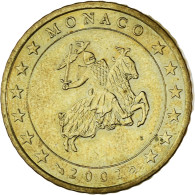 Monaco, Rainier III, 50 Euro Cent, 2002, Paris, SPL, Laiton, Gadoury:MC177 - Monaco