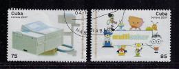 CUBA 2007 SCOTT 4760-4761 CANCELLED - Usati