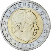 Monaco, Rainier III, 2 Euro, 2002, Paris, SPL, Bimétallique, Gadoury:MC179 - Monaco