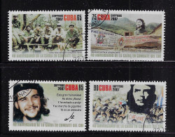 CUBA 2007 SCOTT 4786-4789 CANCELLED - Usados