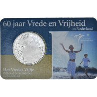 Pays-Bas, Beatrix, 5 Euro, Paix Et Liberté, 2005, Utrecht, SPL, Argent - Pays-Bas