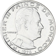 Monnaie, Monaco, Rainier III, Franc, 1978, SUP, Nickel, Gadoury:MC 150, KM:140 - 1960-2001 Nouveaux Francs