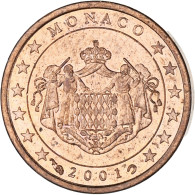 Monaco, Rainier III, Euro Cent, 2001, Paris, SPL, Cuivre Plaqué Acier, KM:167 - Monaco