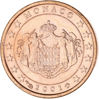 Monaco, Rainier III, Euro Cent, 2001, Paris, SPL, Cuivre Plaqué Acier, KM:167 - Monaco