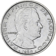 Monaco, Rainier III, Franc, 1968, SUP+, Nickel, Gadoury:MC 150, KM:140 - 1960-2001 New Francs