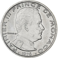 Monnaie, Monaco, Rainier III, Franc, 1976, SUP, Nickel, Gadoury:MC 150, KM:140 - 1960-2001 New Francs