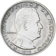Monnaie, Monaco, Rainier III, Franc, 1976, SUP, Nickel, KM:140 - 1960-2001 Nieuwe Frank