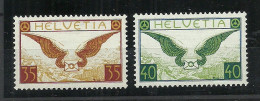 SCHWEIZ Switzerland 1929/1933 Michel 223 - 234 * Air Mail Luftpost - Unused Stamps