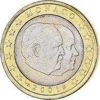 Monaco, Rainier III, Euro, 2001, Paris, SPL, Bimétallique, Gadoury:MC178 - Monaco