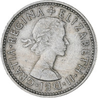 Monnaie, Grande-Bretagne, Elizabeth II, Shilling, 1957, SUP, Cupro-nickel - I. 1 Shilling