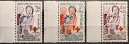 R2253/575 - 1953 - LAOS - CROIX ROUGE - SERIE COMPLETE - N°25 à 27 NEUFS* BdF - Laos