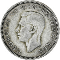 Monnaie, Grande-Bretagne, George VI, Shilling, 1942, TTB+, Argent, KM:853 - I. 1 Shilling