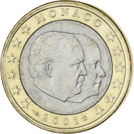 Monaco, Rainier III, Euro, 2001, Paris, SPL, Bimétallique, Gadoury:MC178 - Monaco