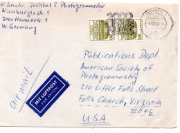 69732 - Bund - 1982 - 2@80Pfg B&S A LpBf NEUSS - ... -> Falls Church, VA (USA) - Covers & Documents