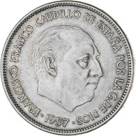Espagne, Caudillo And Regent, 25 Pesetas, 1975, SUP, Cupro-nickel, KM:788 - 25 Peseta