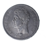 Charles X 5 Francs 1825 Lyon - 5 Francs
