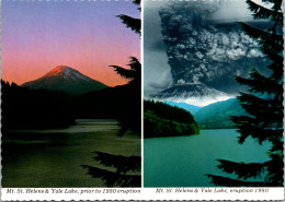 Washington Mount St Helens And Yale Lake Before And During Eruption 1980 - Seattle