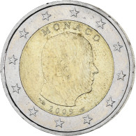 Monaco, Albert II, 2 Euro, 2009, Paris, SUP, Bimétallique, Gadoury:MC 195 - Monaco