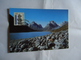 GREENLAND  MAXIMUM CARDS LANDSCAPES  SOLPORTEN - Cartes-Maximum (CM)