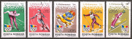 Romania 1994 - Mi 4954/58 - YT 4134/38 ( Lillehammer Olympic Games ) - Winter 1994: Lillehammer