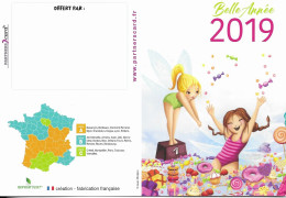 CALENDRIER 2019 - PARTNERS CARD, JEUNE FILLES ET CADEAUX,  VOIR LES SCANNERS - Petit Format : 2001-...