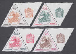 Monaco - Timbres Neufs ** - Taxe N° 71 à 74 -1980 - Très Beaux Sans Charnières - Luxe - Altri & Non Classificati