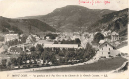 FRANCE - Mont Dore - Vue Générale Et Le Puy Gros Vu Du Chemin De La Grande Cascade - LL - Carte Postale Ancienne - Le Mont Dore