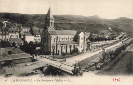FRANCE - La Bourboule - La Dordogne Et L'Eglise - LL - Carte Postale Ancienne - La Bourboule