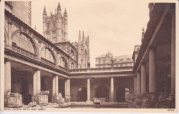 ROYAUME-UNI - ANGLETERRE - BATH - ROMAN BATH - ABBEY - Bath