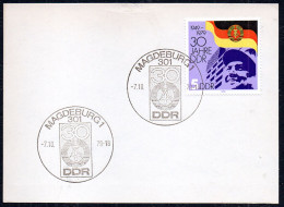 G4609 - Magdeburg - Sonderstempel - 30 Jahre DDR - 1° Giorno – FDC (foglietti)