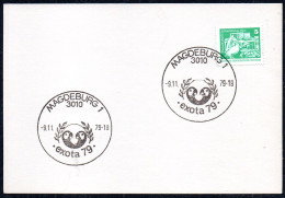 G4611 - Magdeburg - Sonderstempel - EXOTA - 1. Tag - FDC (Ersttagblätter)