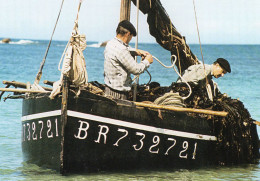 CPM - J - FINISTERE - PLOUGUERNEAU - FETE DES GOEMONIERS - BATEAU - Plouguerneau