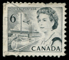 Pays :  84,1 (Canada : Dominion)  Yvert Et Tellier N° :   382 B D-4 (o) - Timbres Seuls