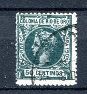 1905.RIO DE ORO.EDIFIL 9(o).USADO.CATALOGO 70€ - Rio De Oro