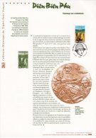 " DIEN BIEN PHU " Sur Document Philatélique Officiel De 2004. N° YT 3667. (Prix à La Poste = 5 €) DPO - Militaria