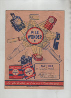 Pile Wonder Cahier De Vacances Renardat  Carte De France Codification Immatriculation Des Automobiles - Electricidad & Gas